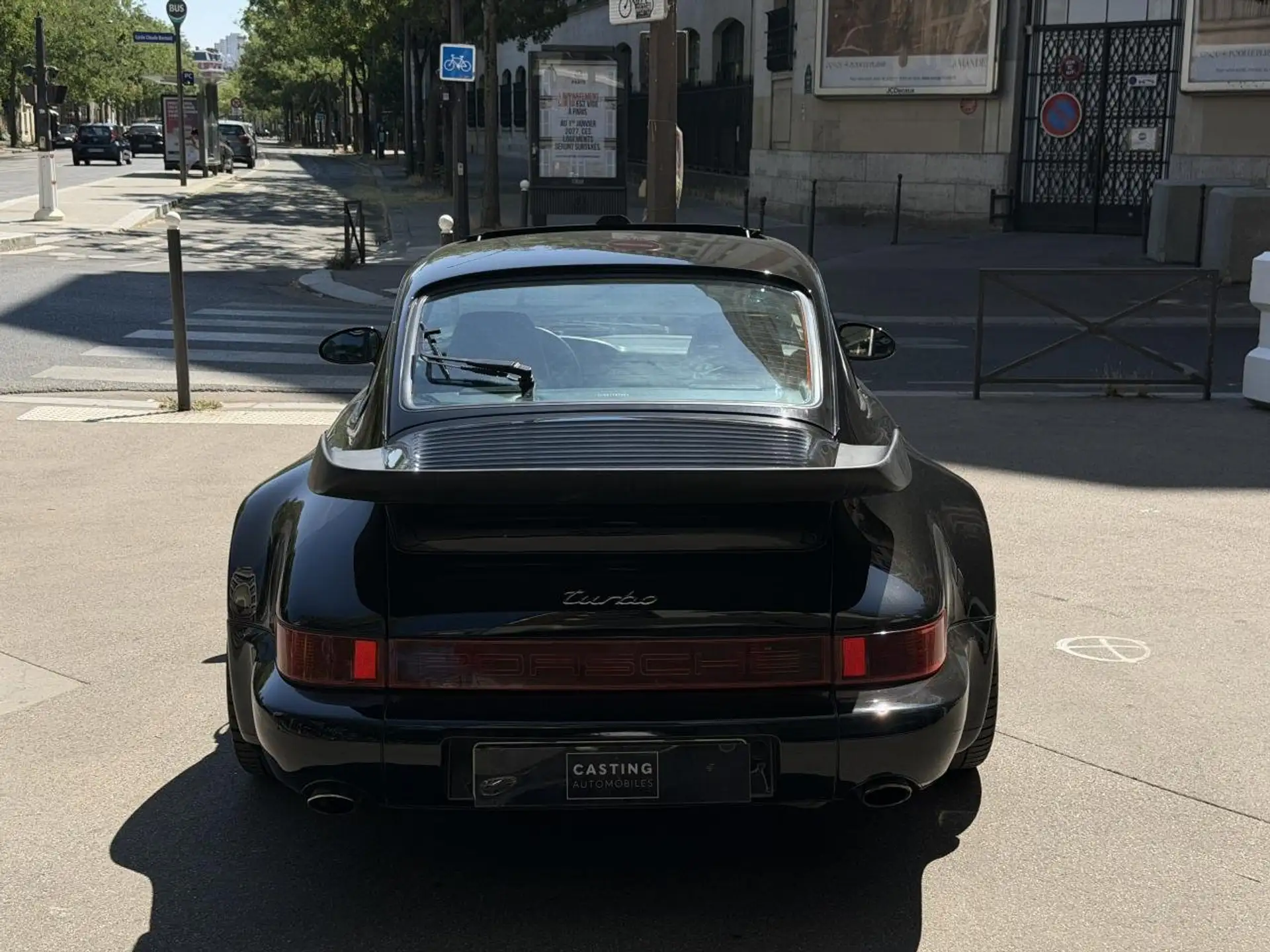 포르쉐 911 Turbo Coupe 1991 검정 사진 8