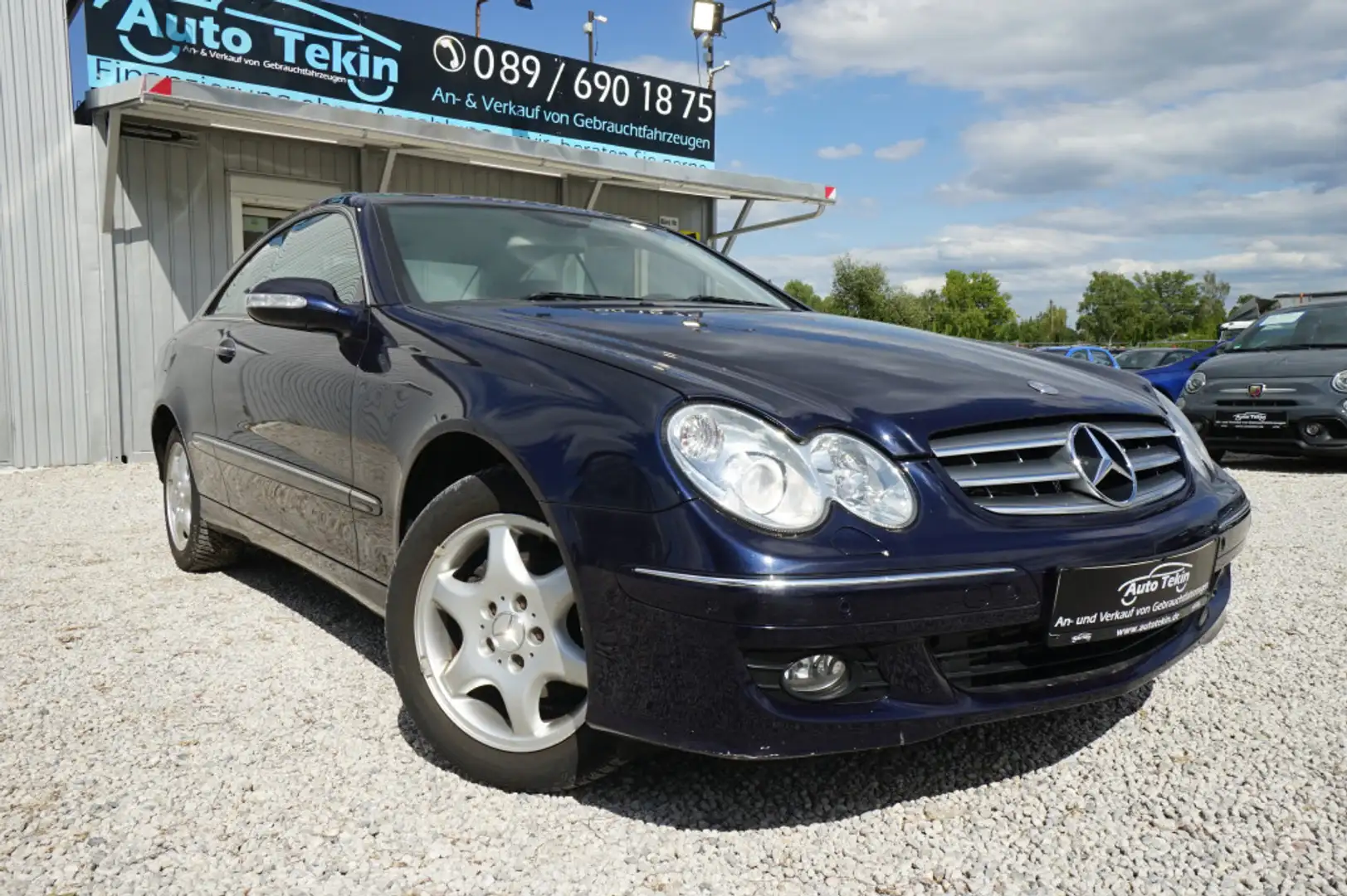 Mercedes-Benz CLK 200 Kompressor Aut. |Bi-Xenon| |H&K Sound| Bleu - 1
