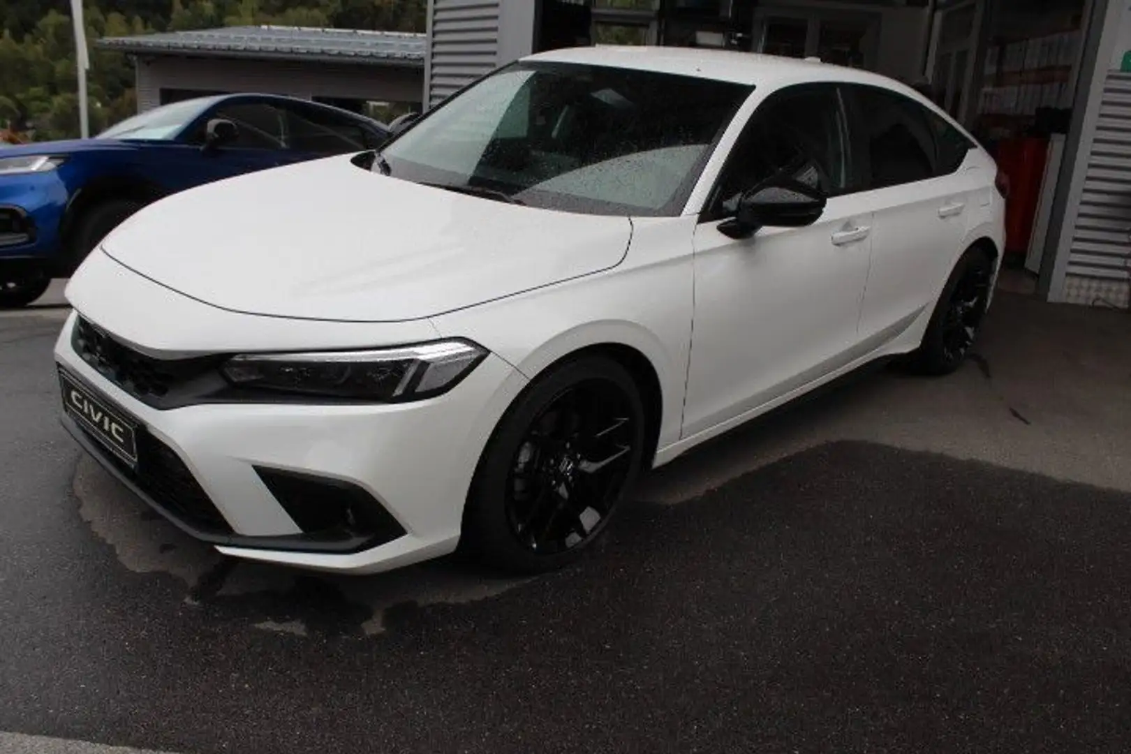 Honda Civic 2.0 Hybrid Sport Black Emblem Weiß - 1