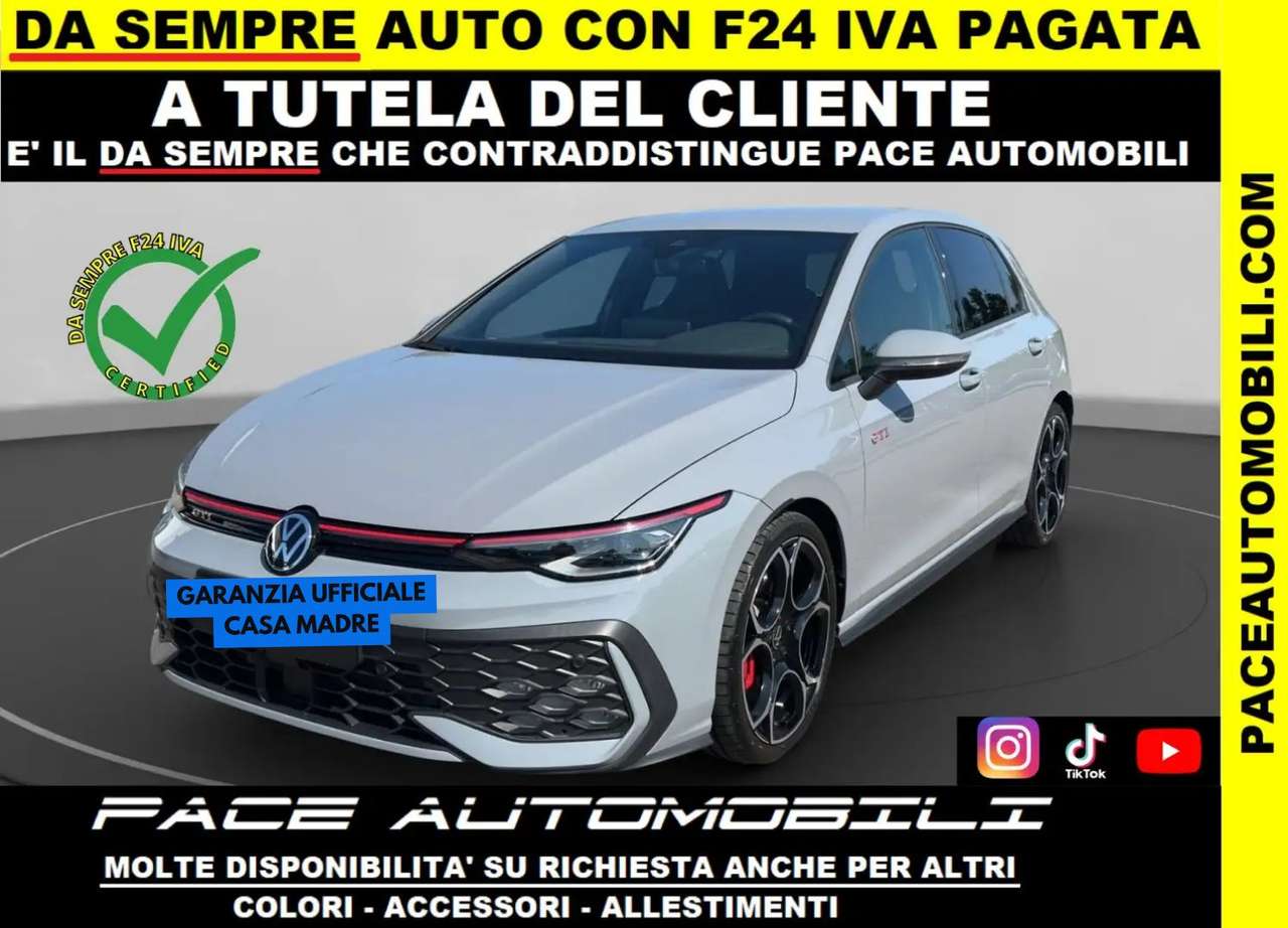 Volkswagen Golf GTI VIII.5 8.5 MATRIX IQ PERFORMANCE BLACK 19" DSG ACC