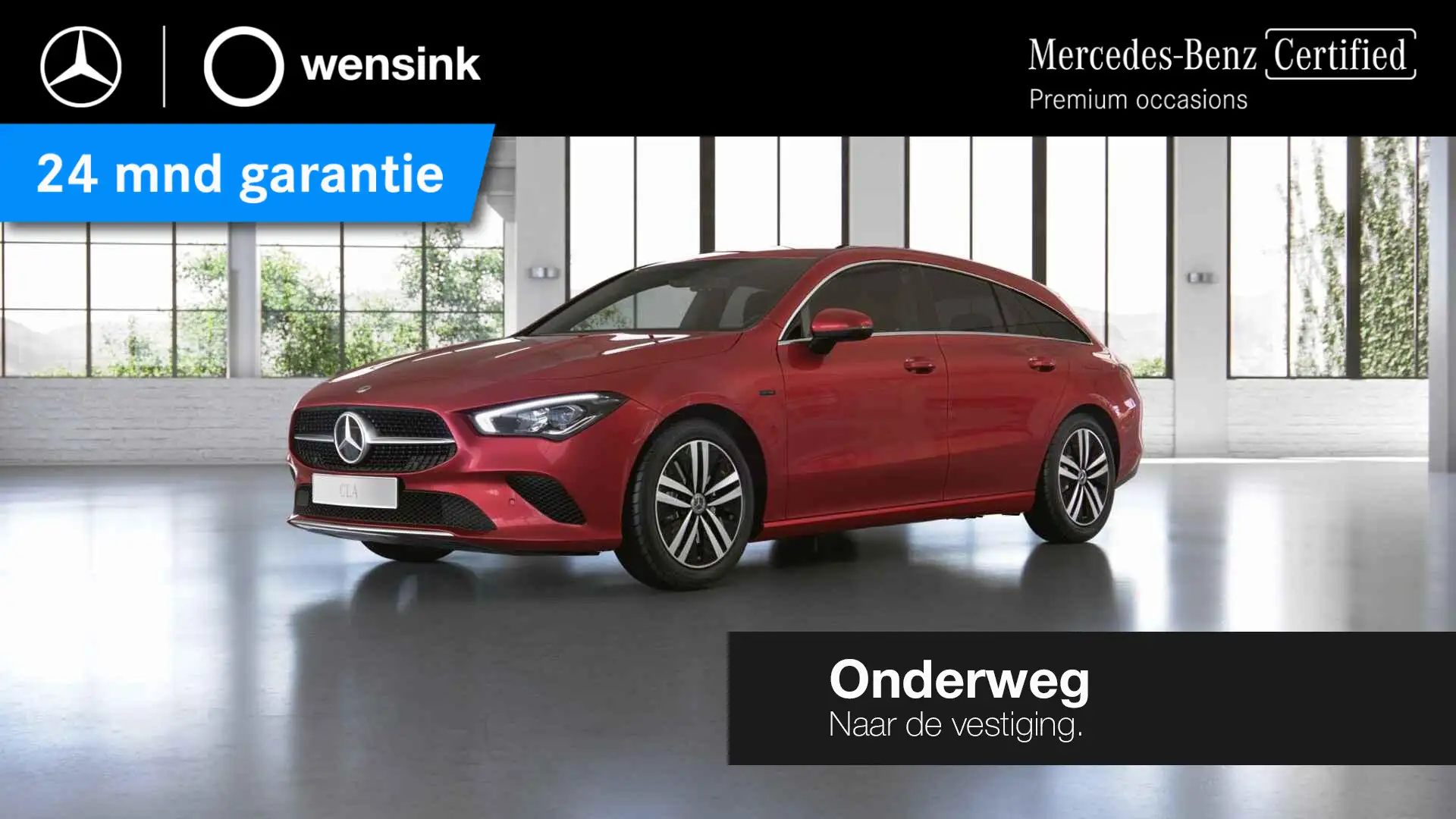 Mercedes-Benz CLA 250 Shooting Brake e Business Solution Luxury Limited Rood - 1