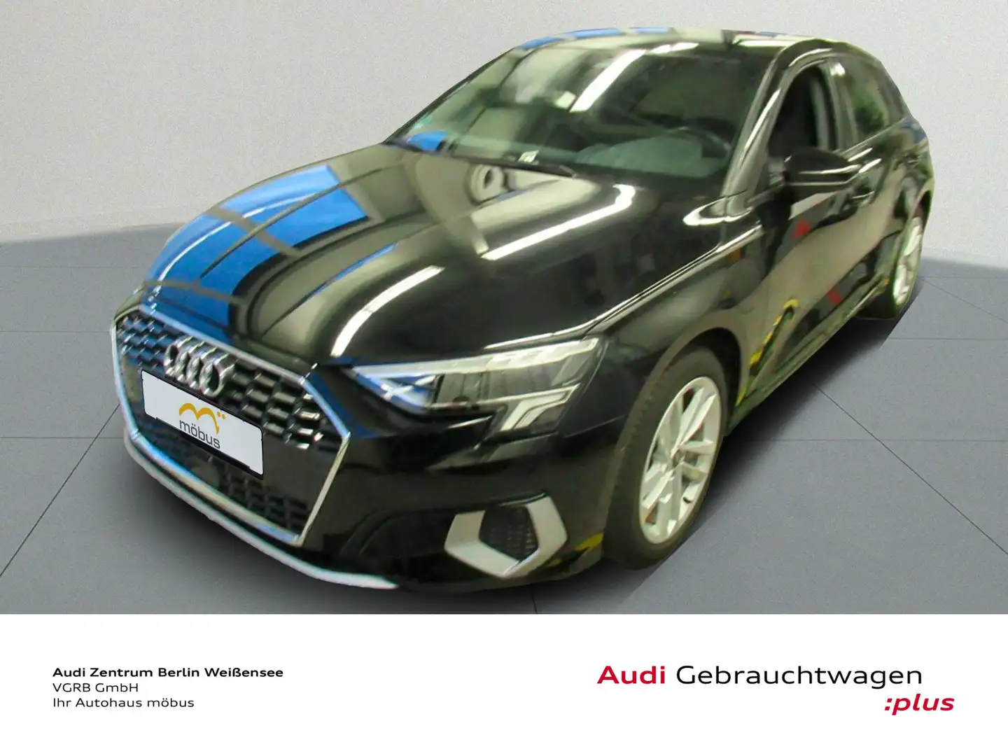 Audi A3 40 TFSI e S-TRO*LED*RFK*ACC*APP*SHZ Schwarz - 2