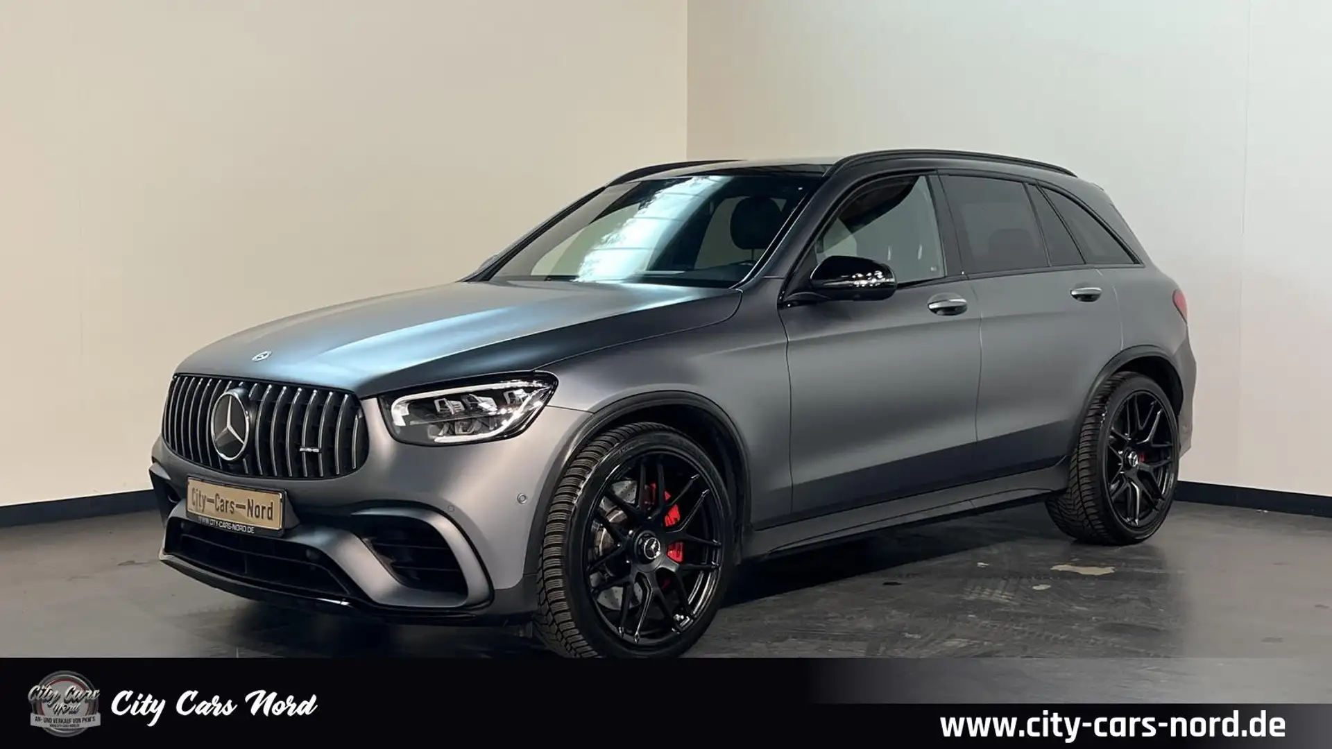 Mercedes-Benz GLC 63 AMG S 4-MATIC- AHK-BUSINESS-SP.AGA-PANO Gris - 1