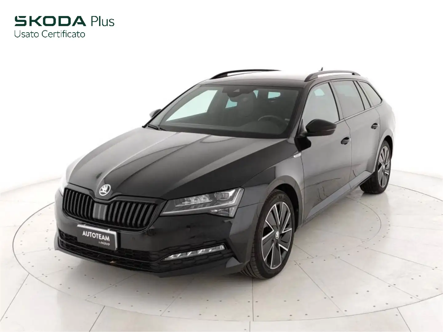 Skoda Superb Wagon 2.0 tdi evo Sportline 150cv dsg Nero - 1