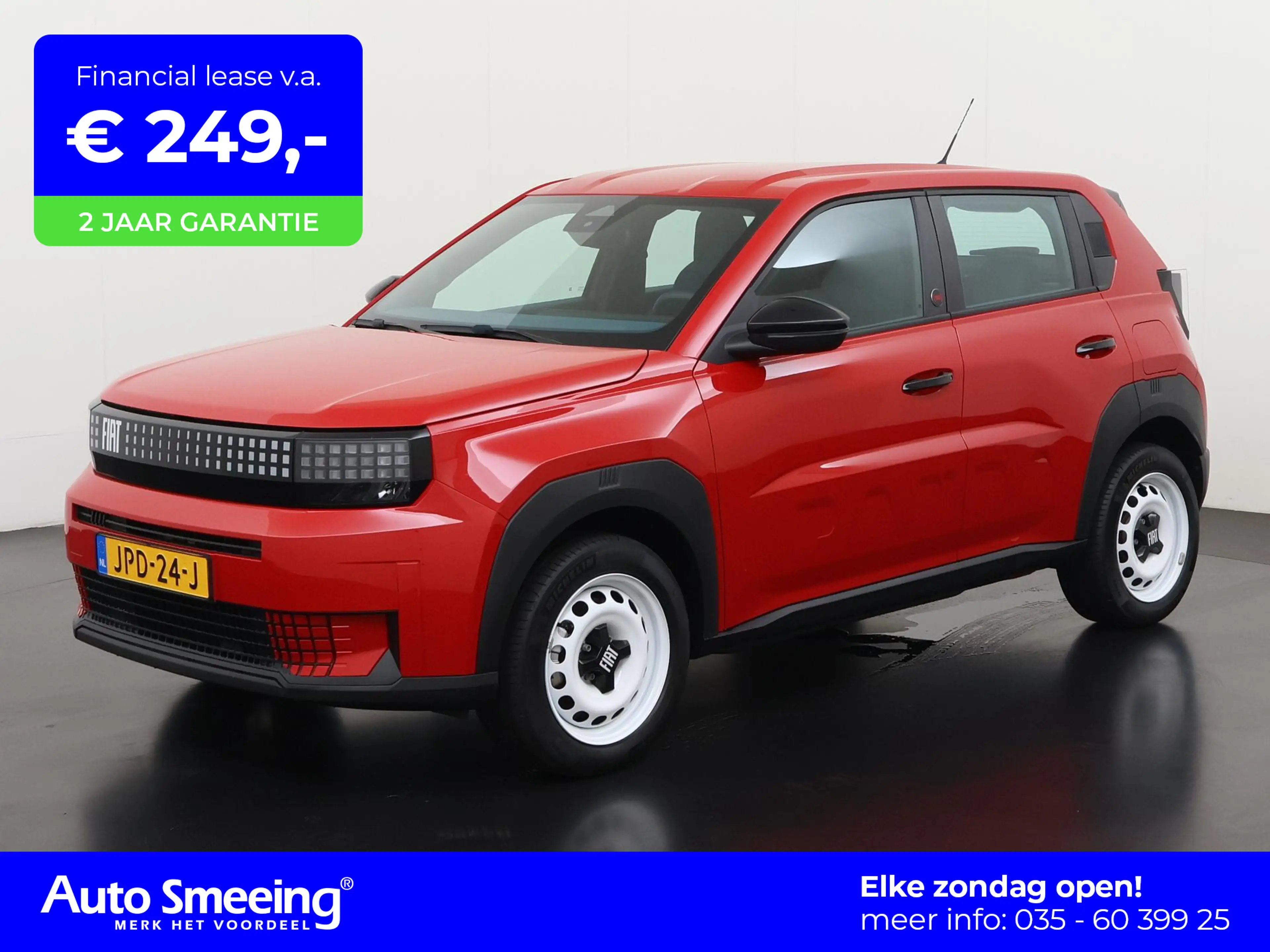 Fiat Grande Panda RED 11kW 44 kWh | Apple/Android Carplay | Digital