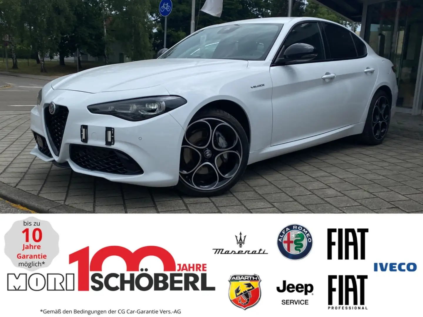 Alfa Romeo Giulia Veloce Q4  Facelift 280 AT Blanc - 1