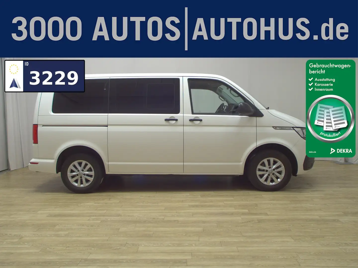 Volkswagen T6.1 Multivan 2.0 TDI Family AHK PDC Shz Blanc - 1