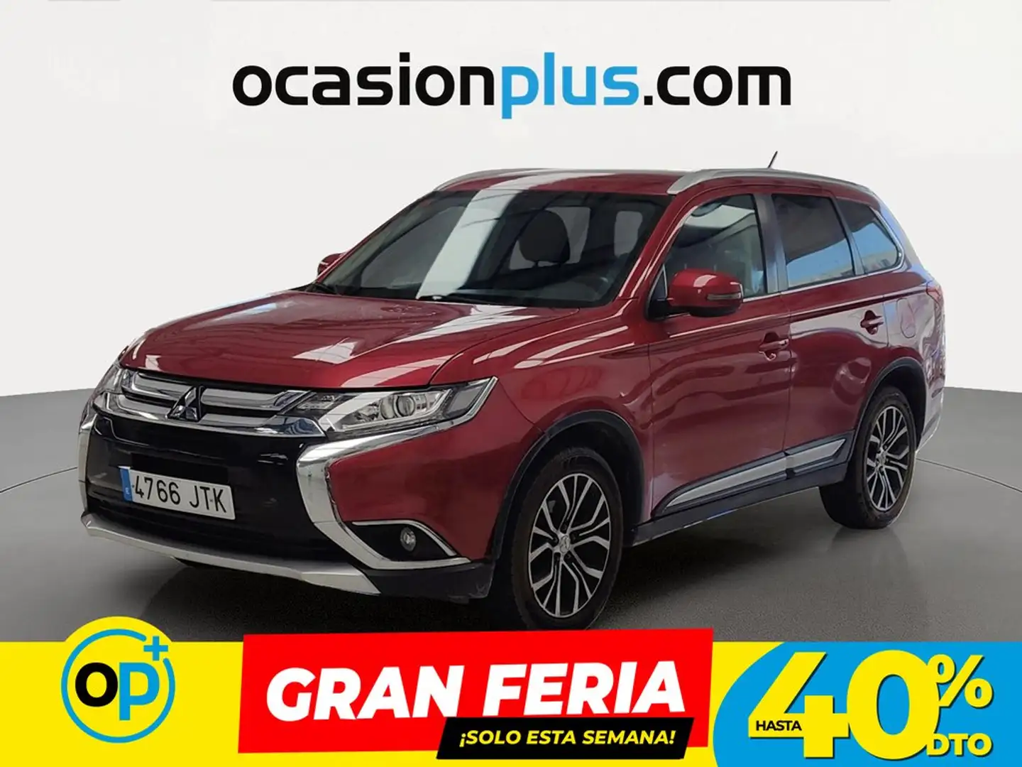 Mitsubishi Outlander 220DI-D Motion 2WD 7pl. Rojo - 1