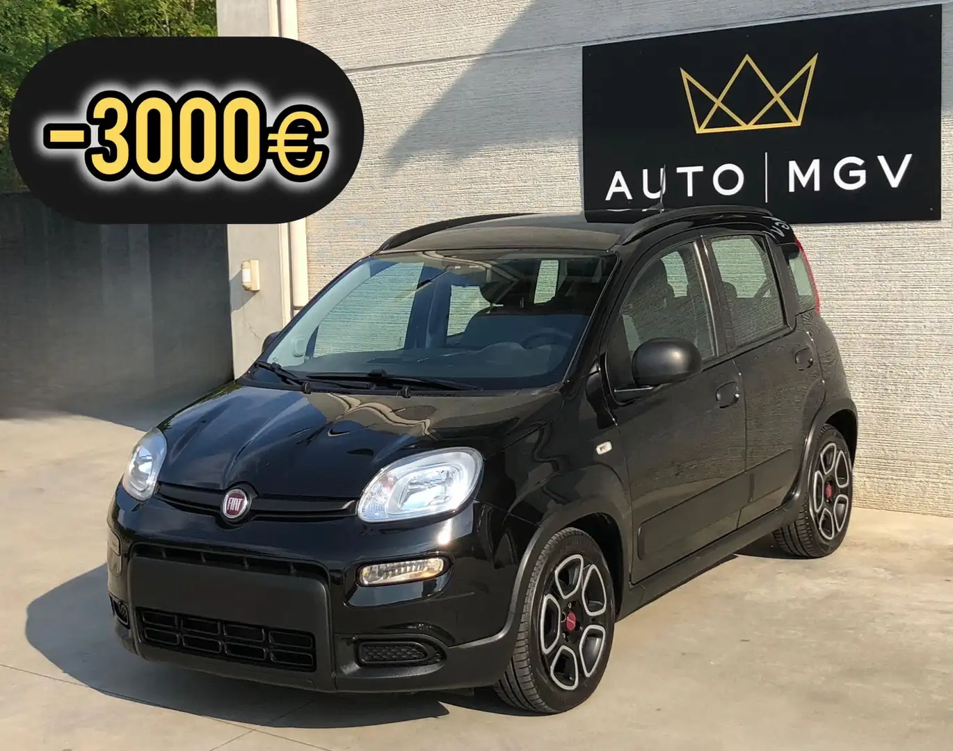 Fiat Panda Panda 1.0 firefly hybrid City Life s&s 70cv 5posti Nero - 1