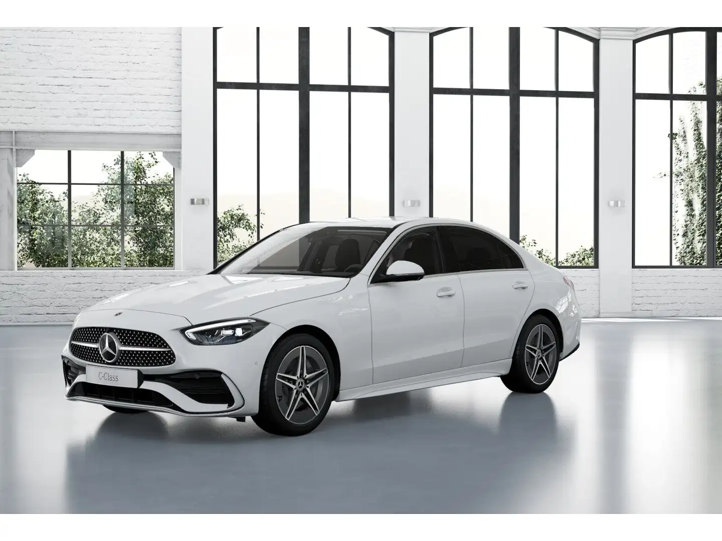 Mercedes-Benz C 200 d SHZ Weiß - 1