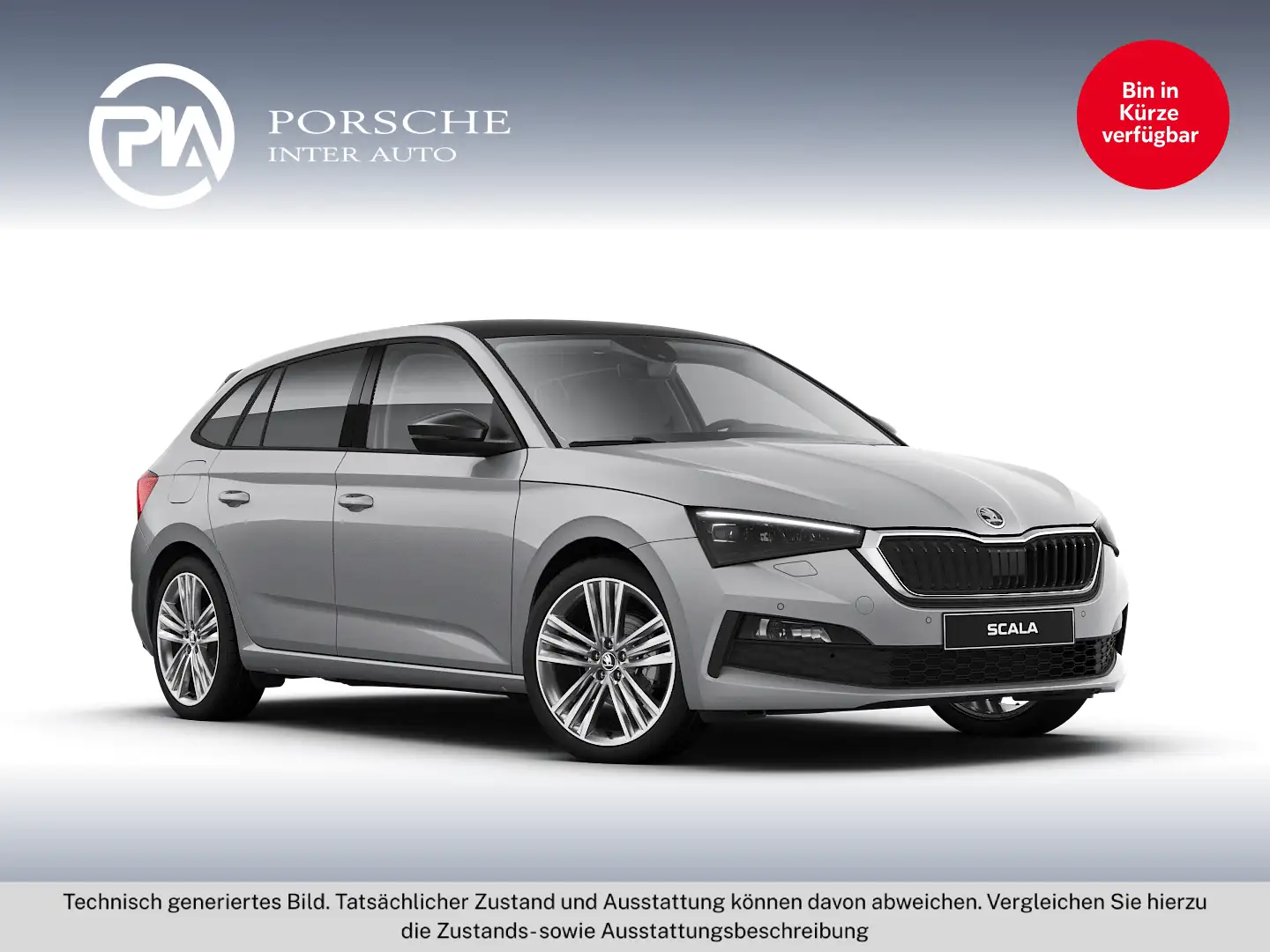 Skoda Scala Style TDI DSG Silber - 1