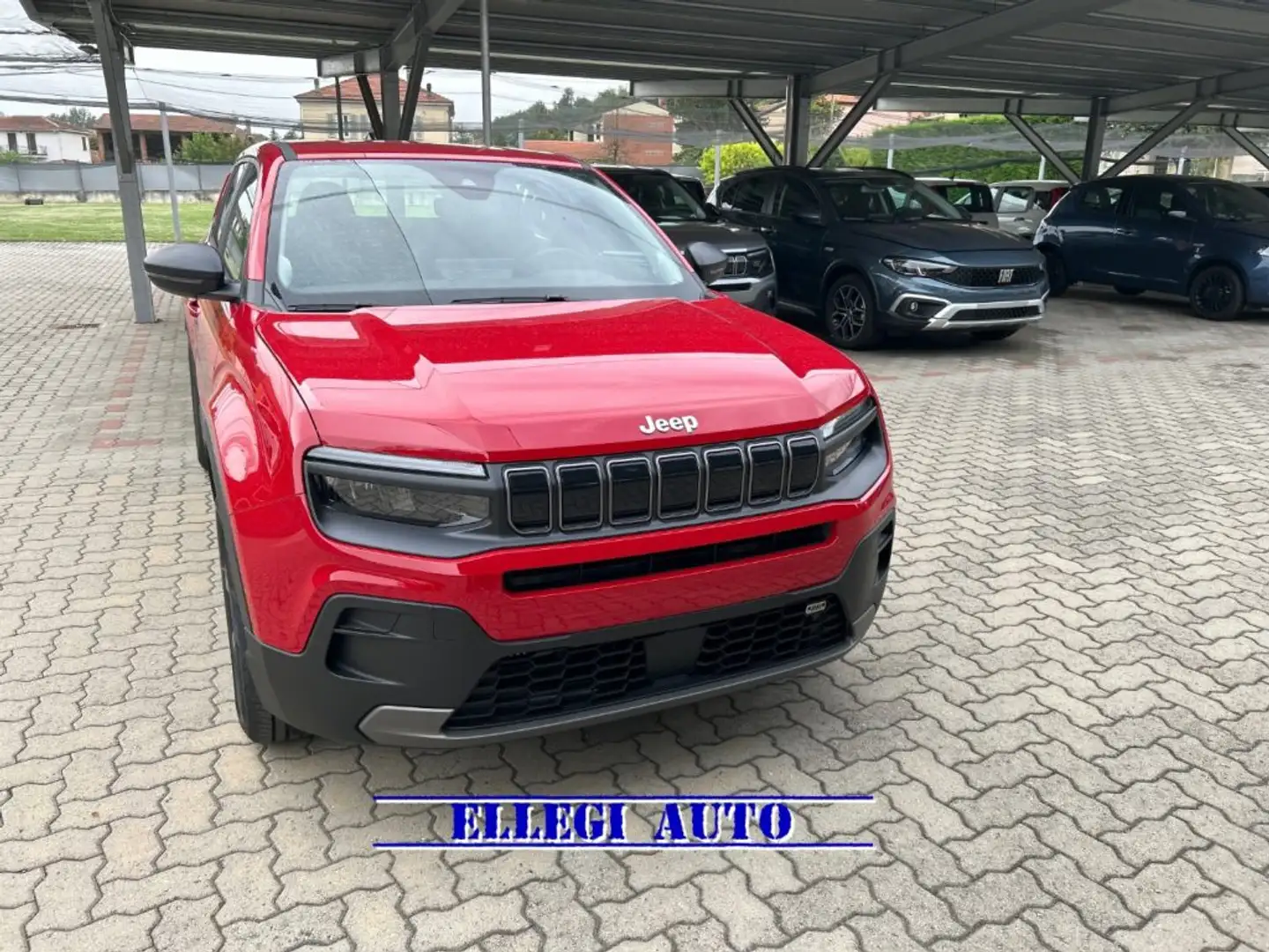 Jeep Avenger PROMO FINANZ 1.2 Turbo Longitude KM 0 Rosso - 2