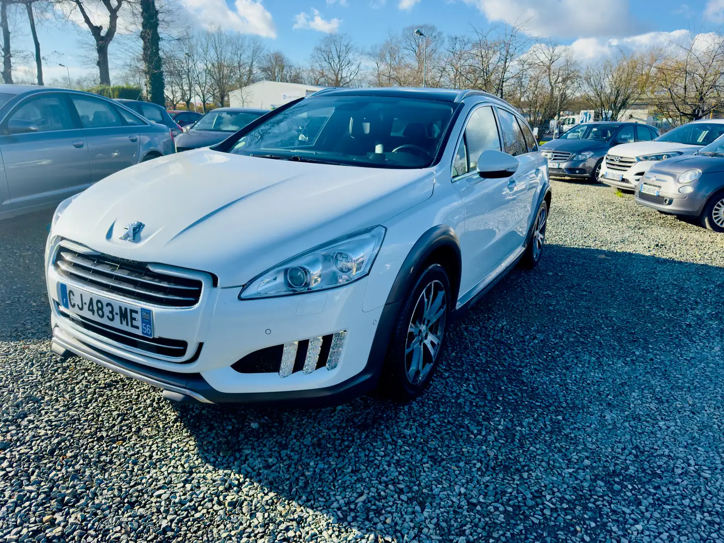 Peugeot 508 RXH 2.0 HDi 163ch FAP BMP6 + Electric 37ch Blanc - 2