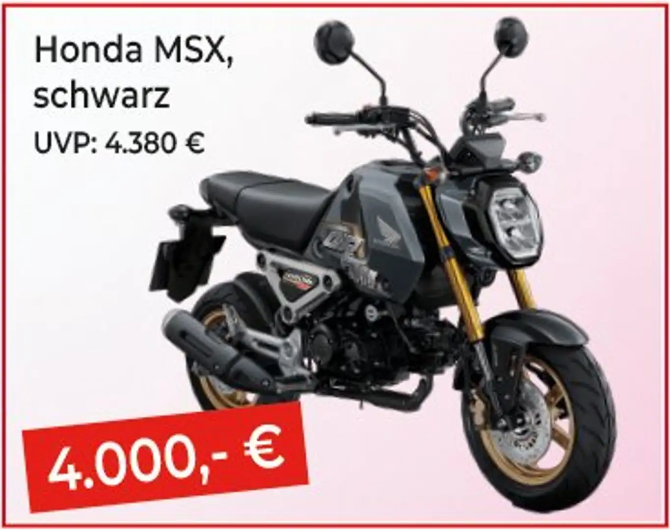 Honda MSX 125 *AKTION - SOLANGE VORRAT* Szürke - 1