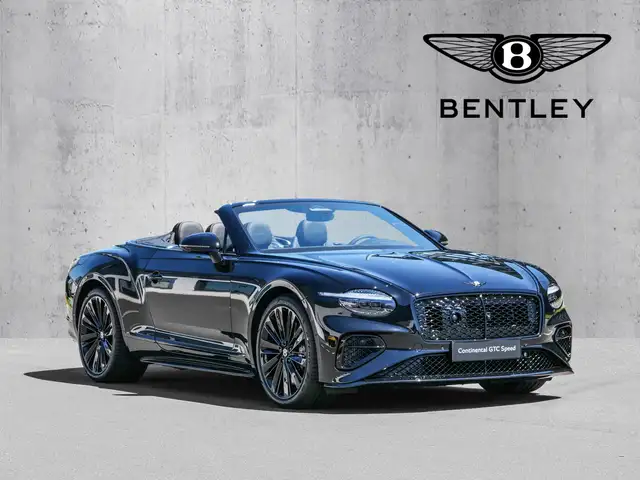 Bentley Continental GTC Speed Bang & Olufsen; Front Seat Comfort