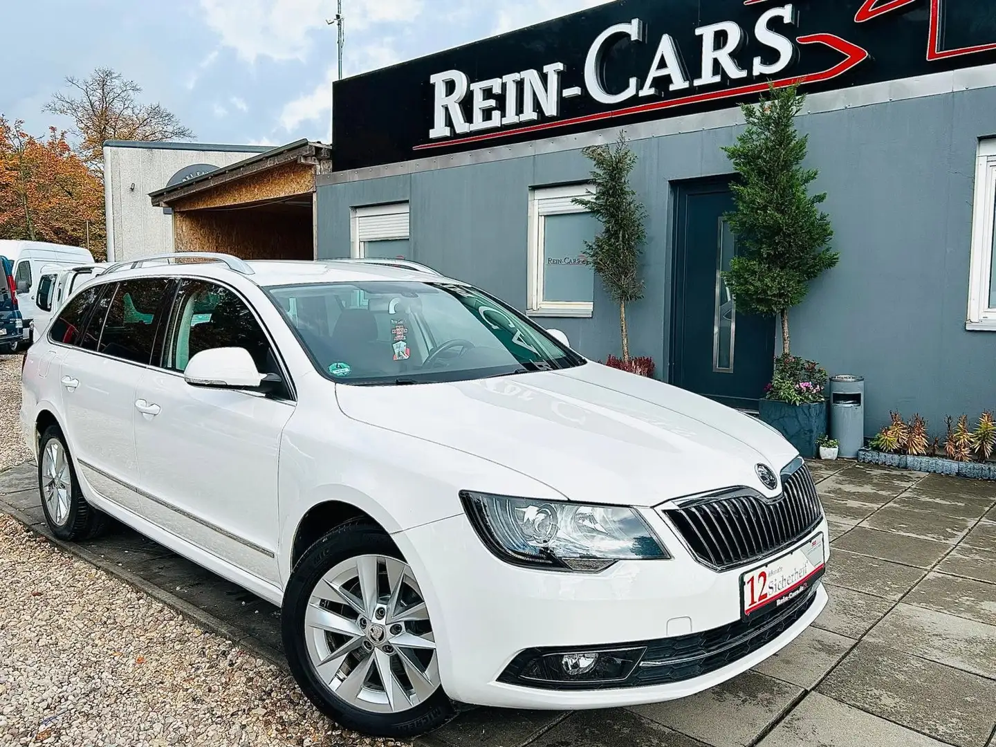 Skoda Superb Elegance 2.0TDI DSG/69TKM/NAVI/VOLL/ Wit - 1