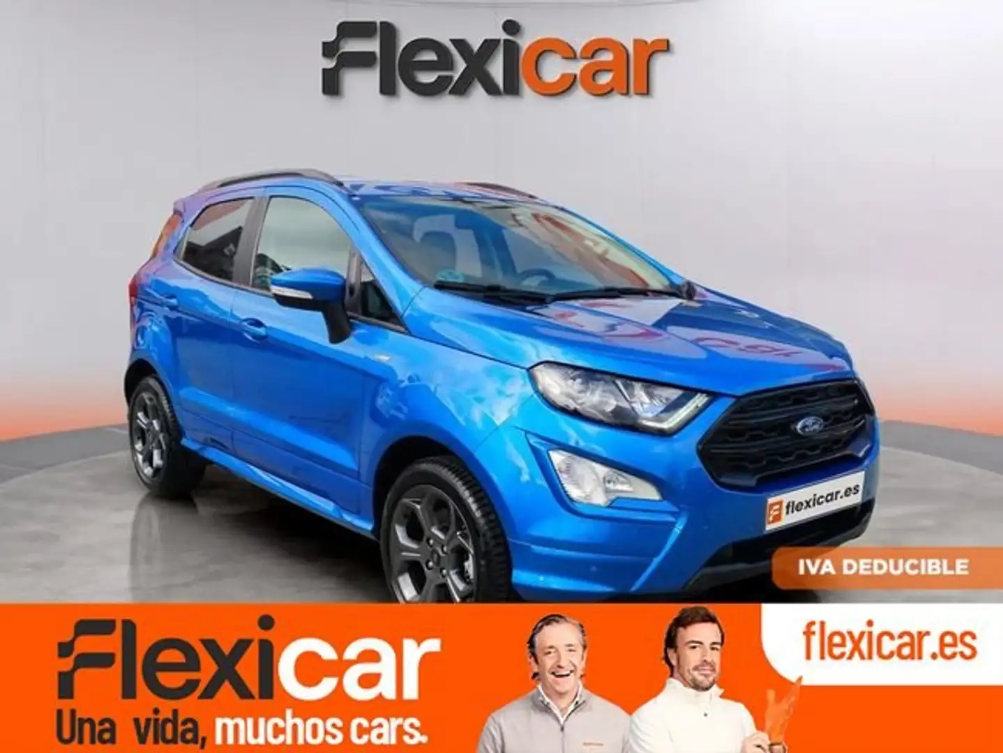 Ford EcoSport 1.0 EcoBoost ST Line 140 Bleu - 1