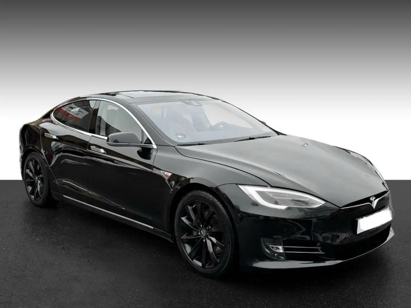 Tesla Model S 75D Gratis Supercharge Zwart - 1