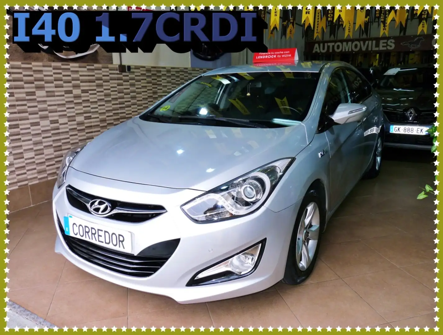 Hyundai i40 1.7CRDI Bluedrive Klass Gris - 2
