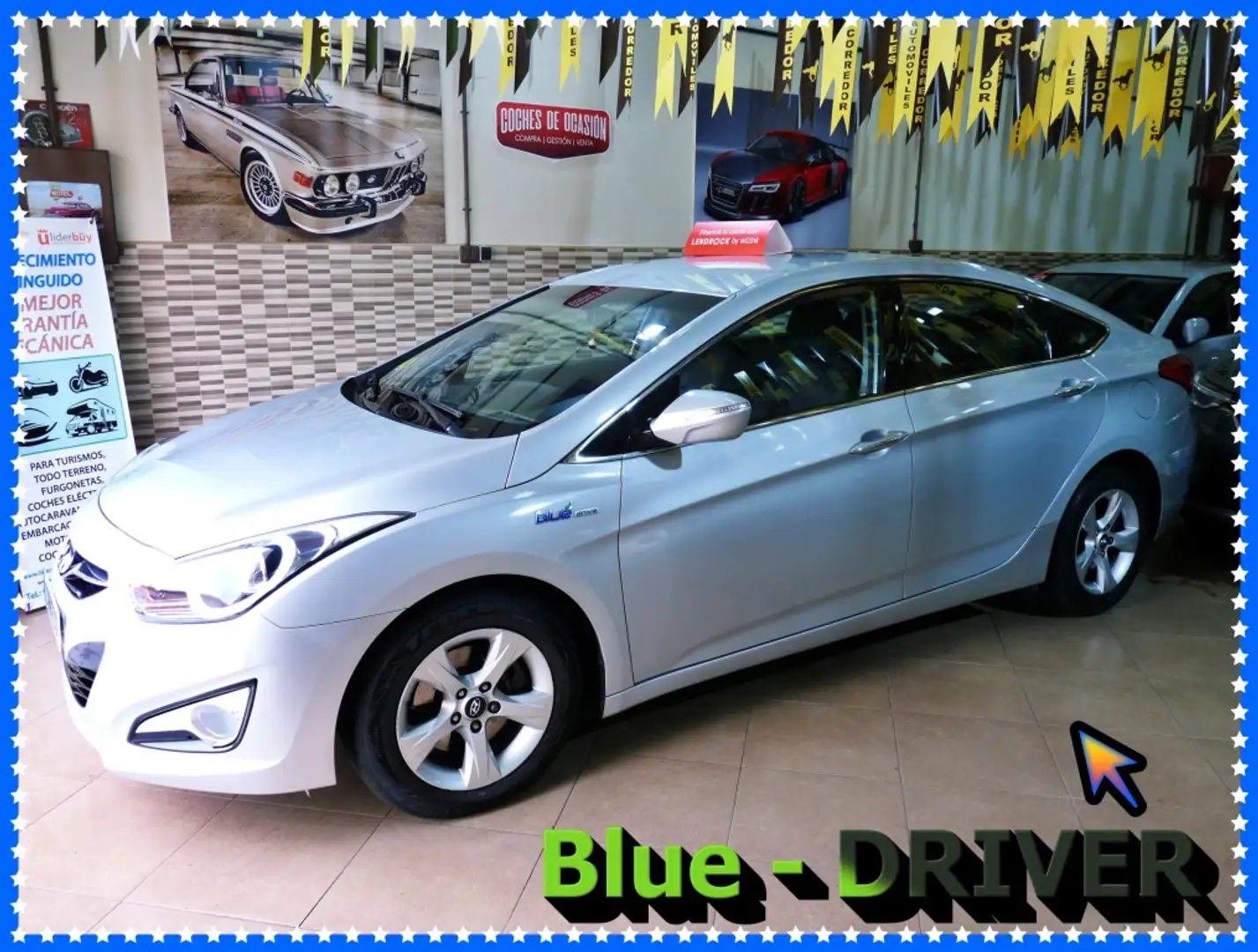 Hyundai i40 1.7CRDI Bluedrive Klass Gris - 1