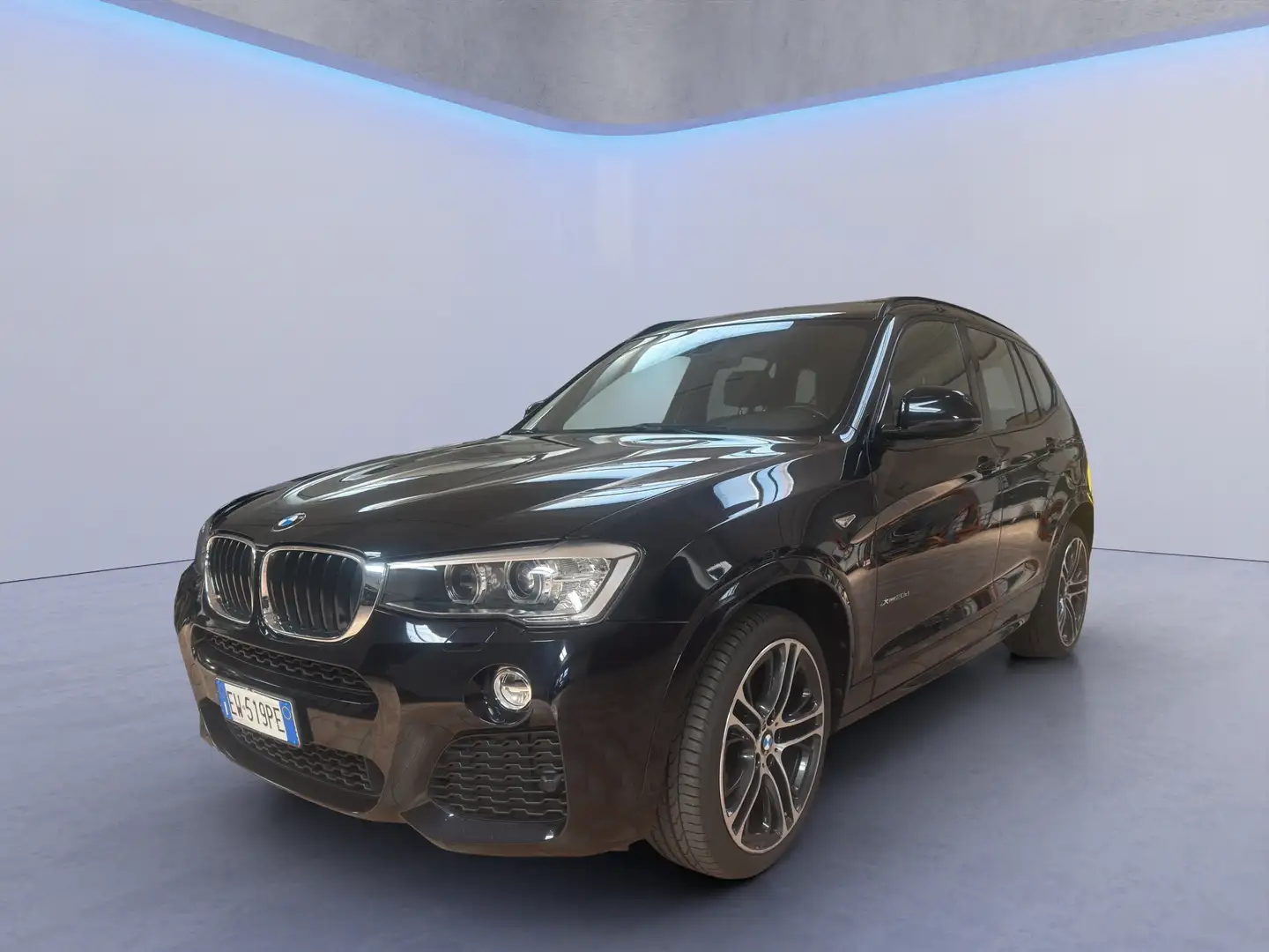 BMW X3 X3 F25 LCI 2014 xdrive20d Msport auto Blau - 2