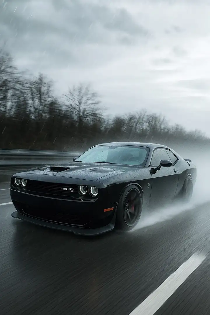 Dodge Challenger Automatik SRT Hellcat Schwarz - 1