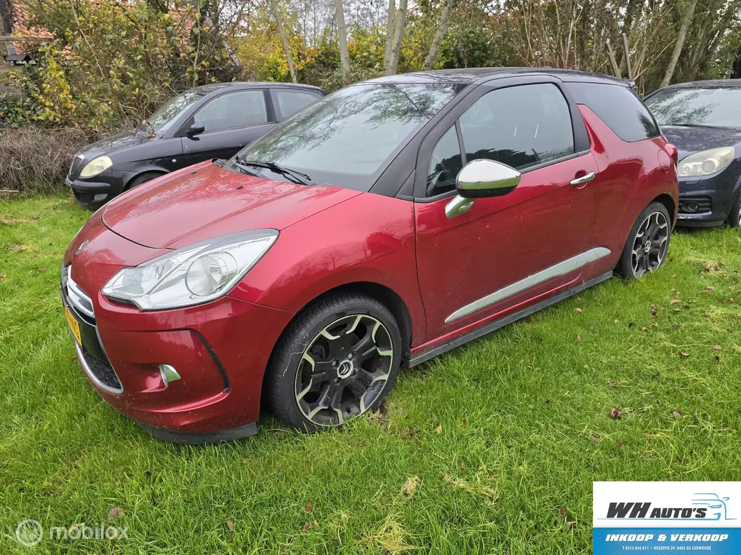 Citroen DS3 1.6 THP Sport Chic 157pk Lees tekst! Rojo - 1