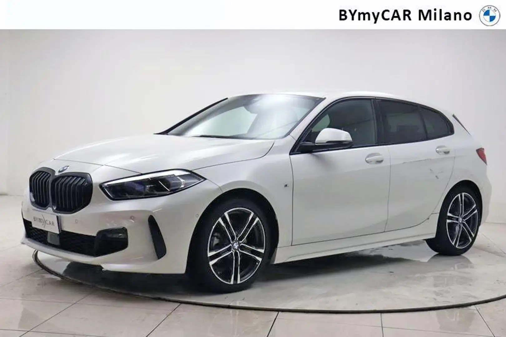 BMW 118 d Msport auto Bianco - 1