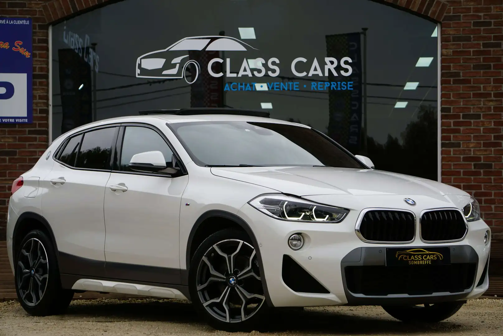 BMW X2 1.5iA sDrive18 PACK M AUTO NAVI CLIM PDC LED EU6dt Blanc - 2