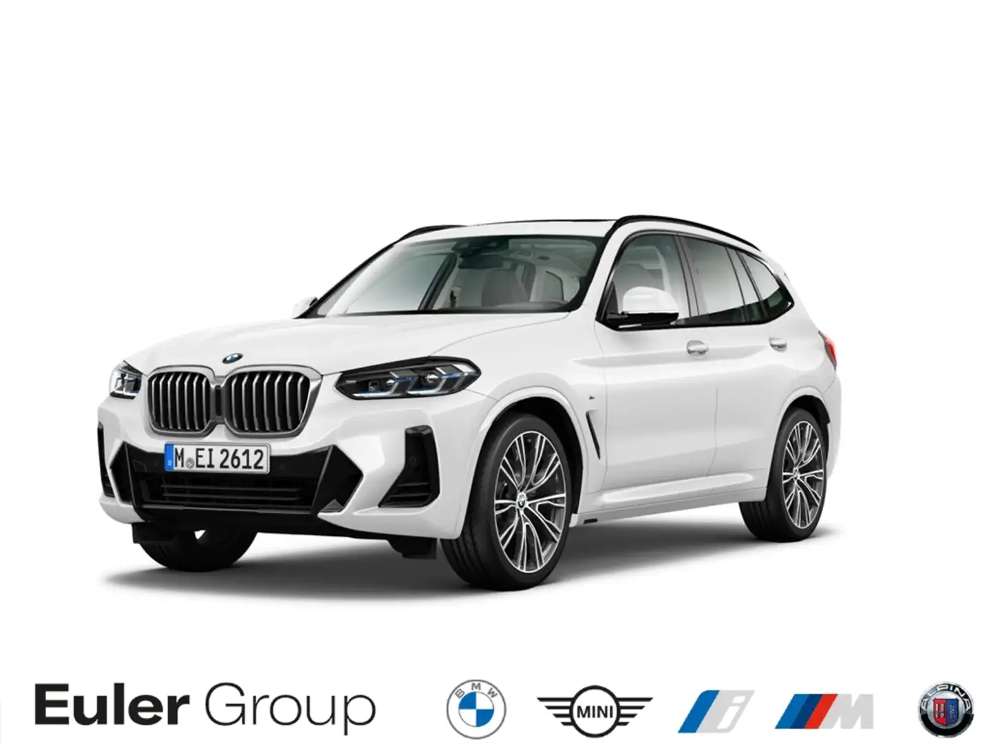 BMW X3 xDrive 20d Sportpaket HUD AD StandHZG AHK-klappbar Weiß - 1