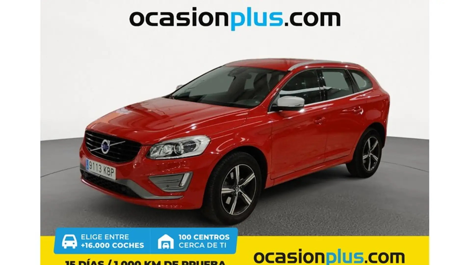 Volvo XC60 D3 R-Design Momentum Aut. 150 Rojo - 1