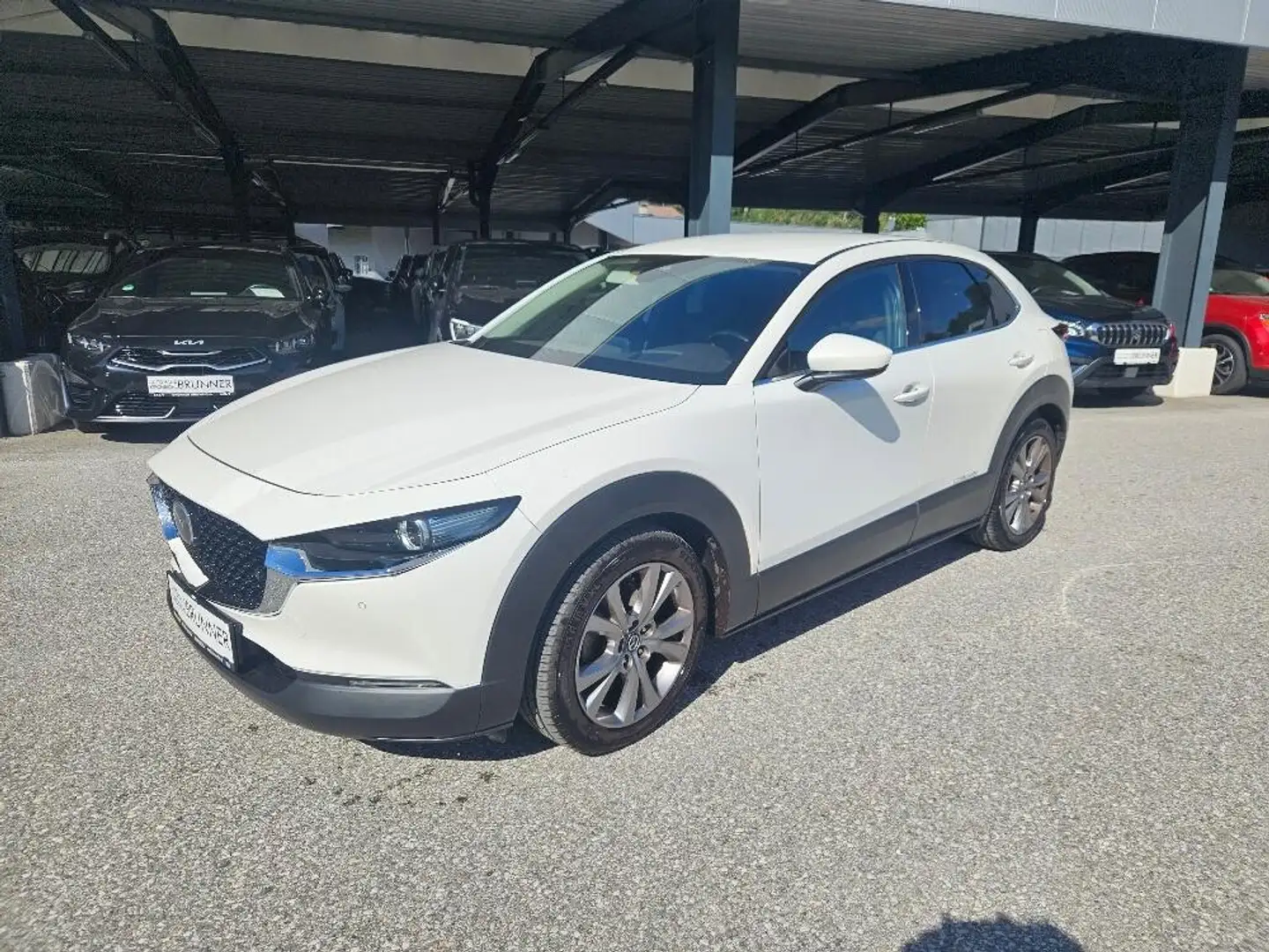 Mazda CX-30 G122 AWD Comfort+/SO/ST/PR/TE Aut. Weiß - 2