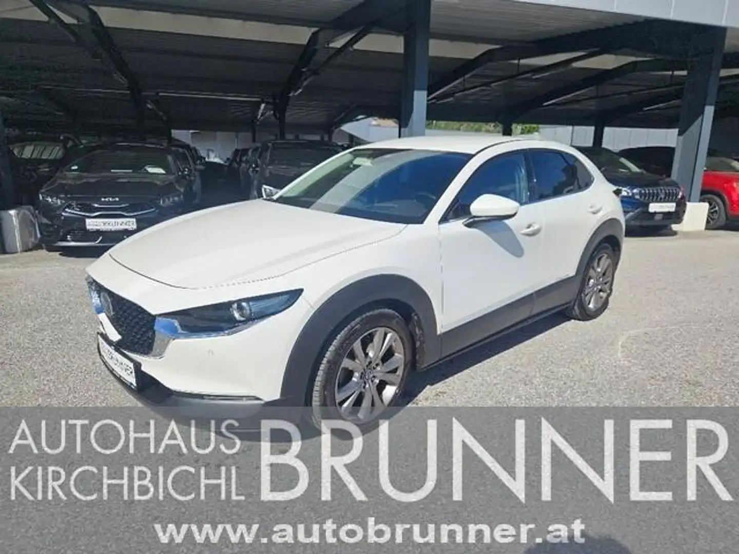 Mazda CX-30 G122 AWD Comfort+/SO/ST/PR/TE Aut. Weiß - 1