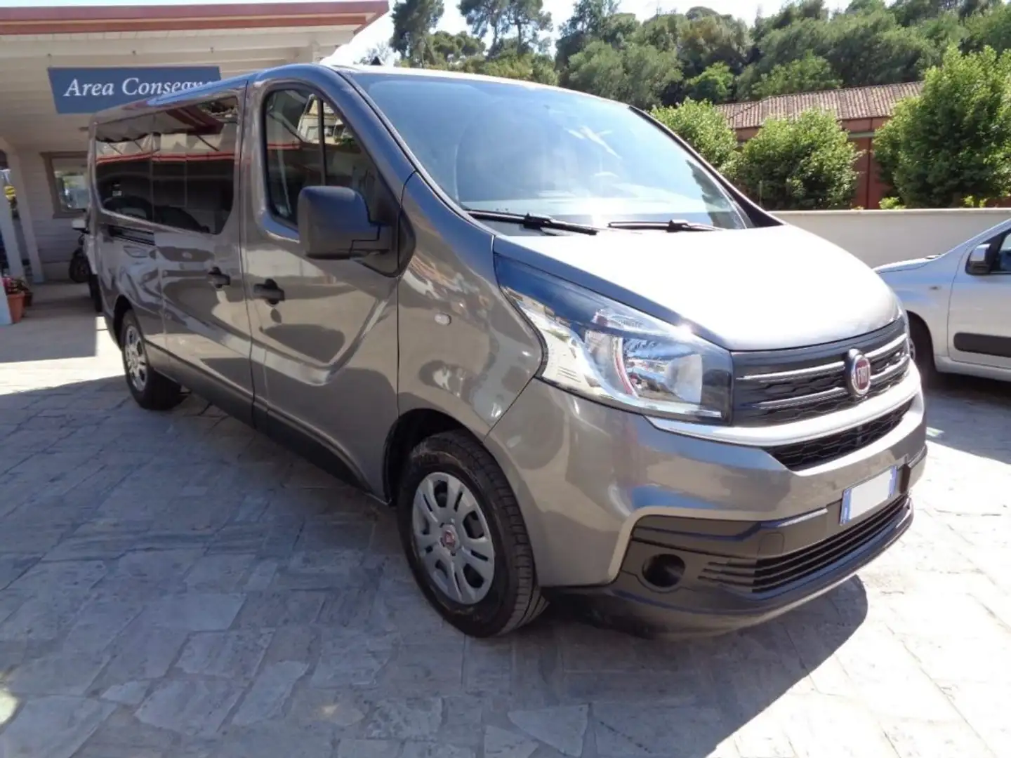 Fiat Talento 2000 ECOJET COMBI 120CV L2H1 PDC VETRISCURI ITALIA Grigio - 2