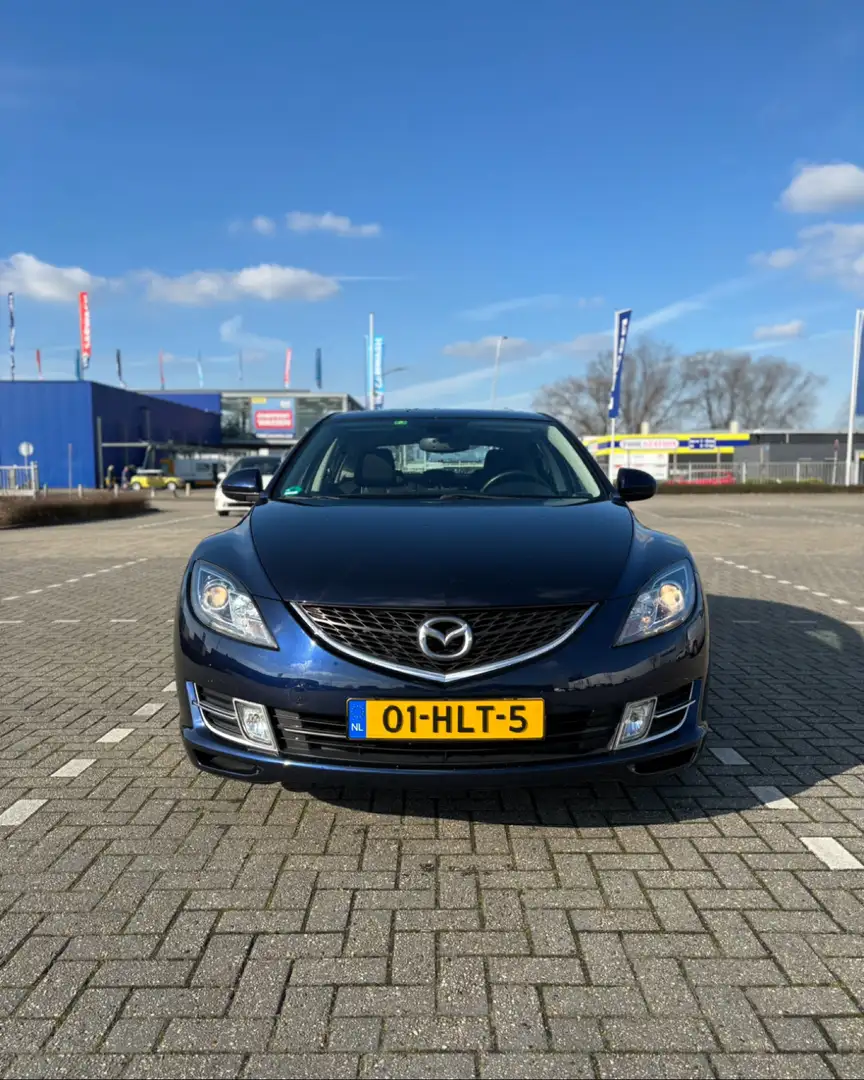 Mazda 6 Sport 2.0 automaat 2009 Blauw NAP Blauw - 1