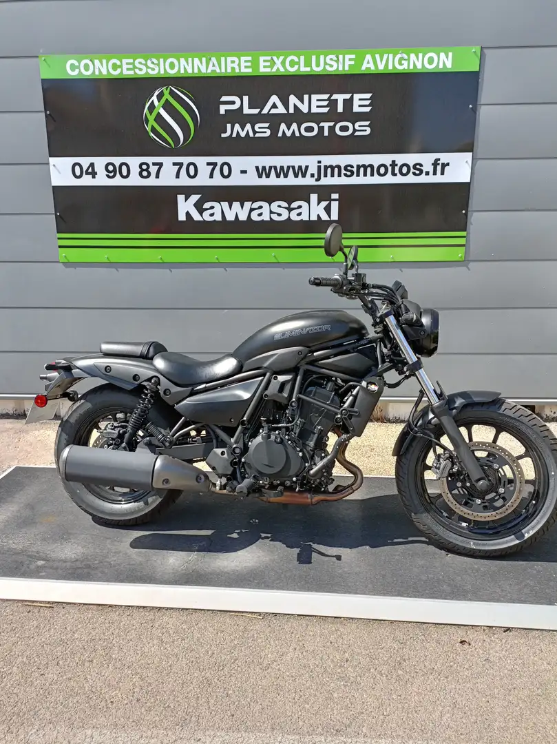 Kawasaki Eliminator 500 Noir - 1