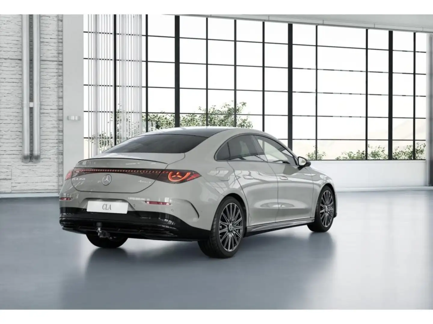 Mercedes-Benz CLA 350 4M AMG-Sport-Plus/Super/Pano/Burm/AHK/19 Gris - 2