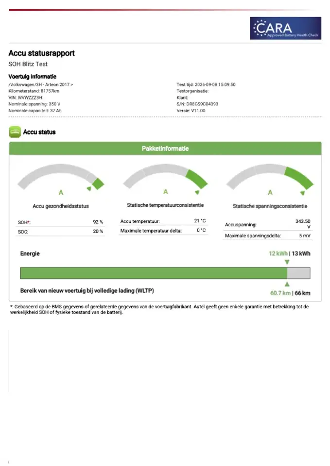 Volkswagen Arteon SB Automaat Garantie 92% SOH Plug in Hybride Benzine EURO 6d, миниатюра 4
