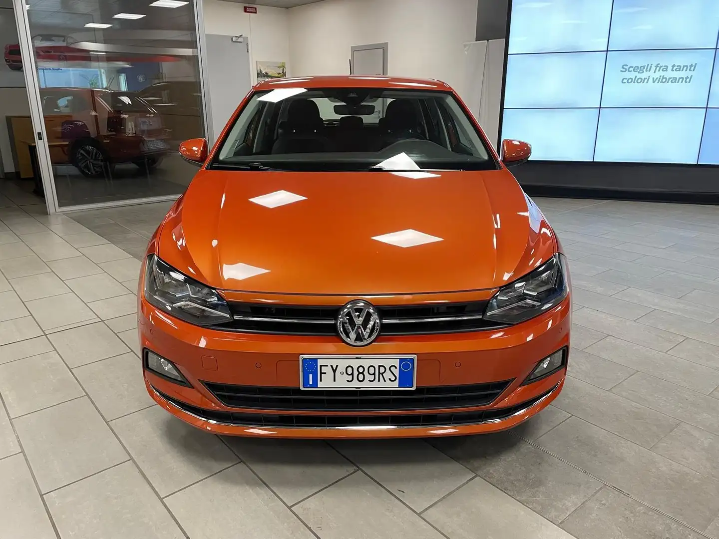 Volkswagen Polo 1.0 Benzina 115cv.   dsg   Highline , Km 59.000 Naranja - 2