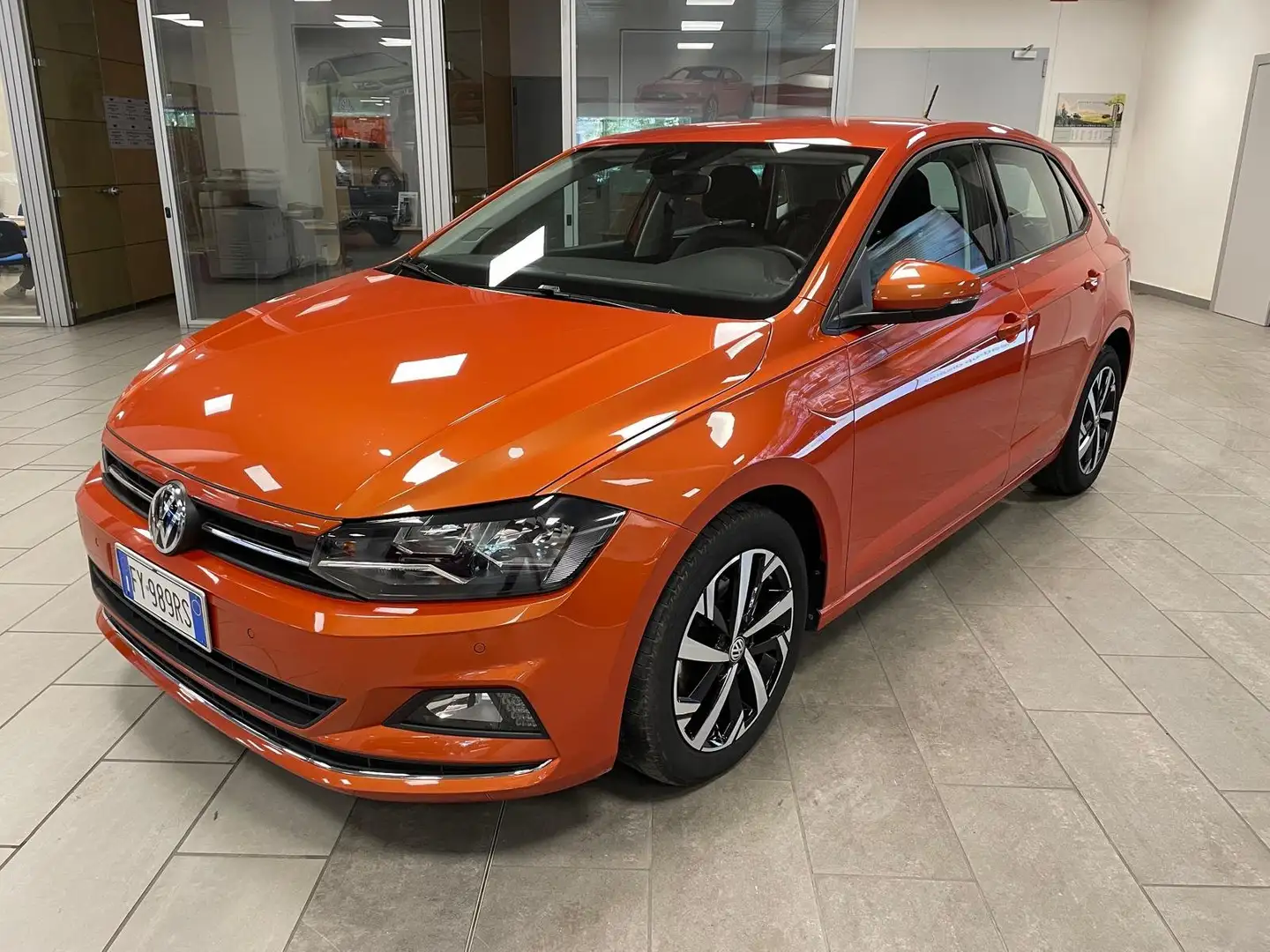 Volkswagen Polo 1.0 Benzina 115cv.   dsg   Highline , Km 59.000 Naranja - 1