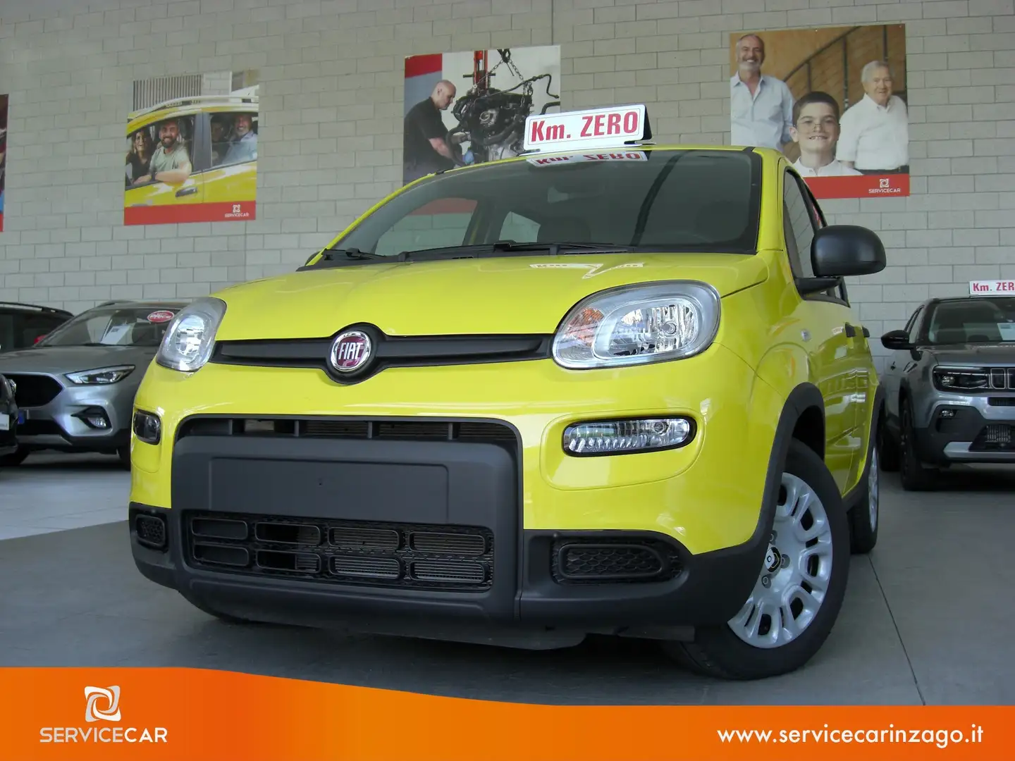 Fiat Panda 1.0 FireFly S&S Hybrid Geel - 1