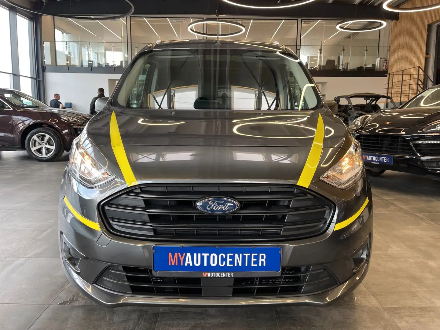 Ford Transit Connect *3.SITZ*NOTBREMS*AHK*TÜV*RADIO* Grau - 2