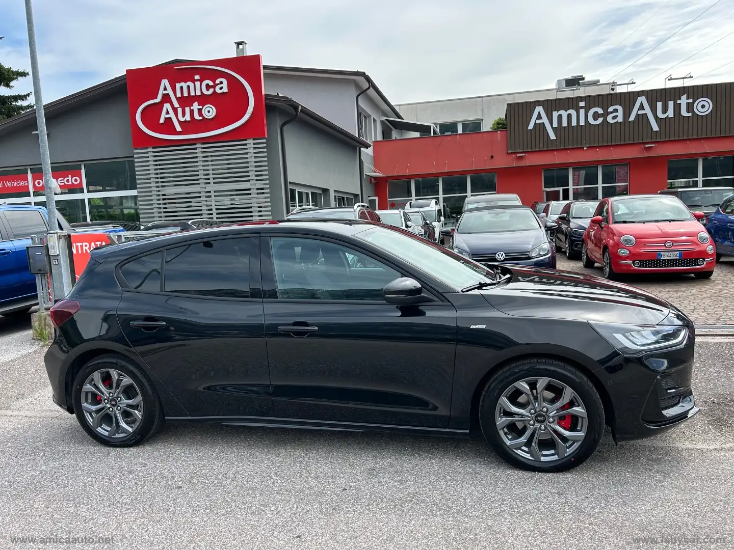 Ford Focus 1.0 EcoB.Hybrid 155CV Pow.5p.STL. Schwarz - 1