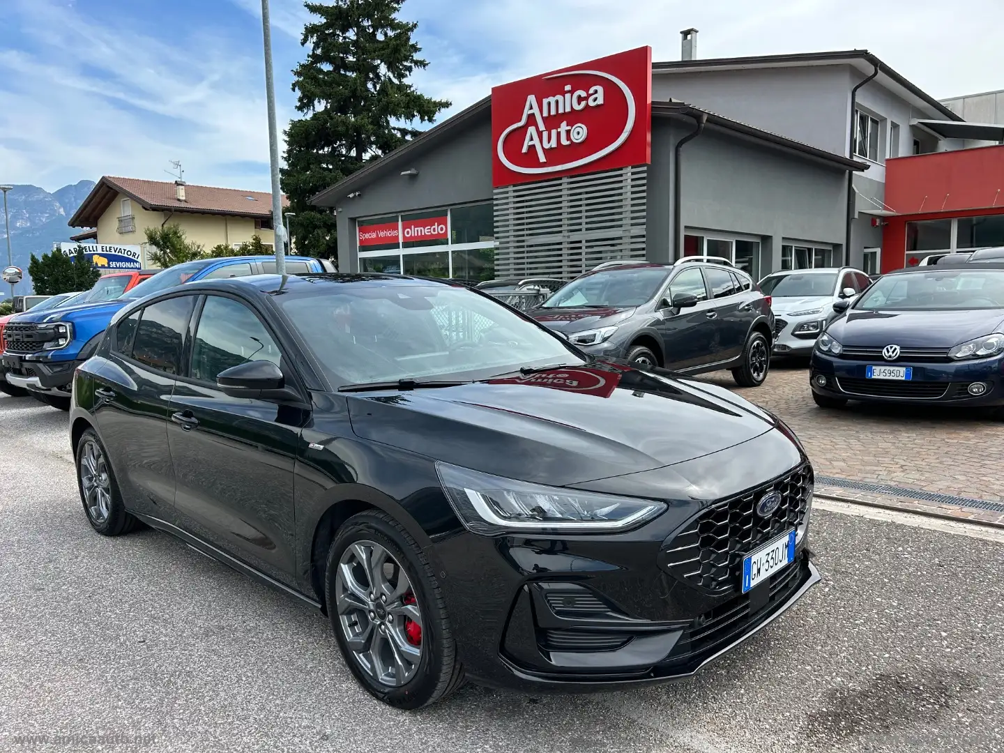 Ford Focus 1.0 EcoB.Hybrid 155CV Pow.5p.STL. Schwarz - 2