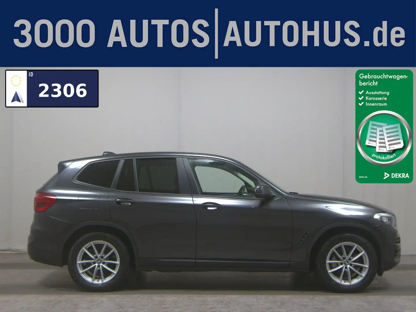 BMW X3 xDrive30e Advantage Navi PDC LED Panorama Grau - 1
