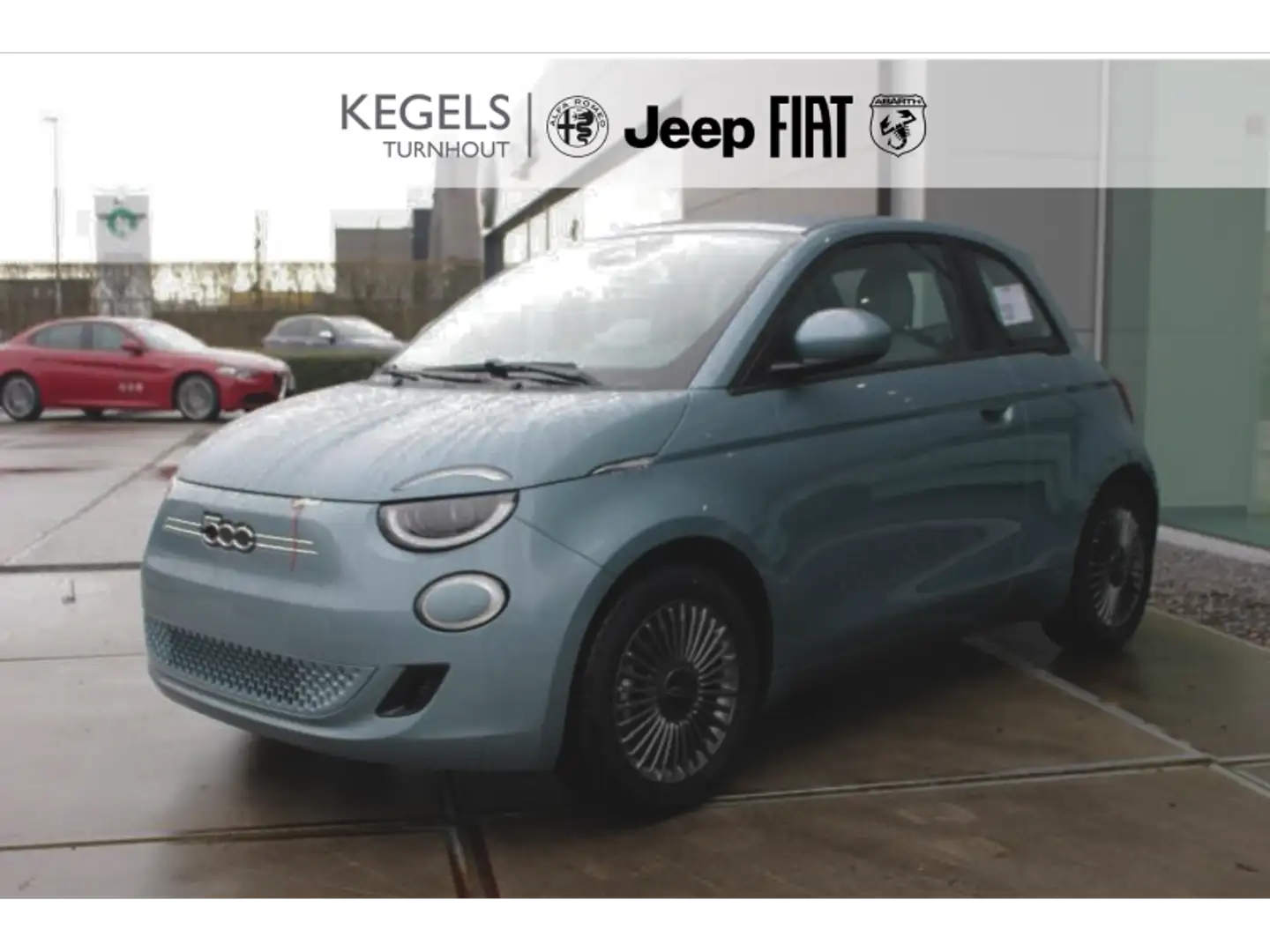 Fiat 500e Icon - WINTER PACK Blauw - 1