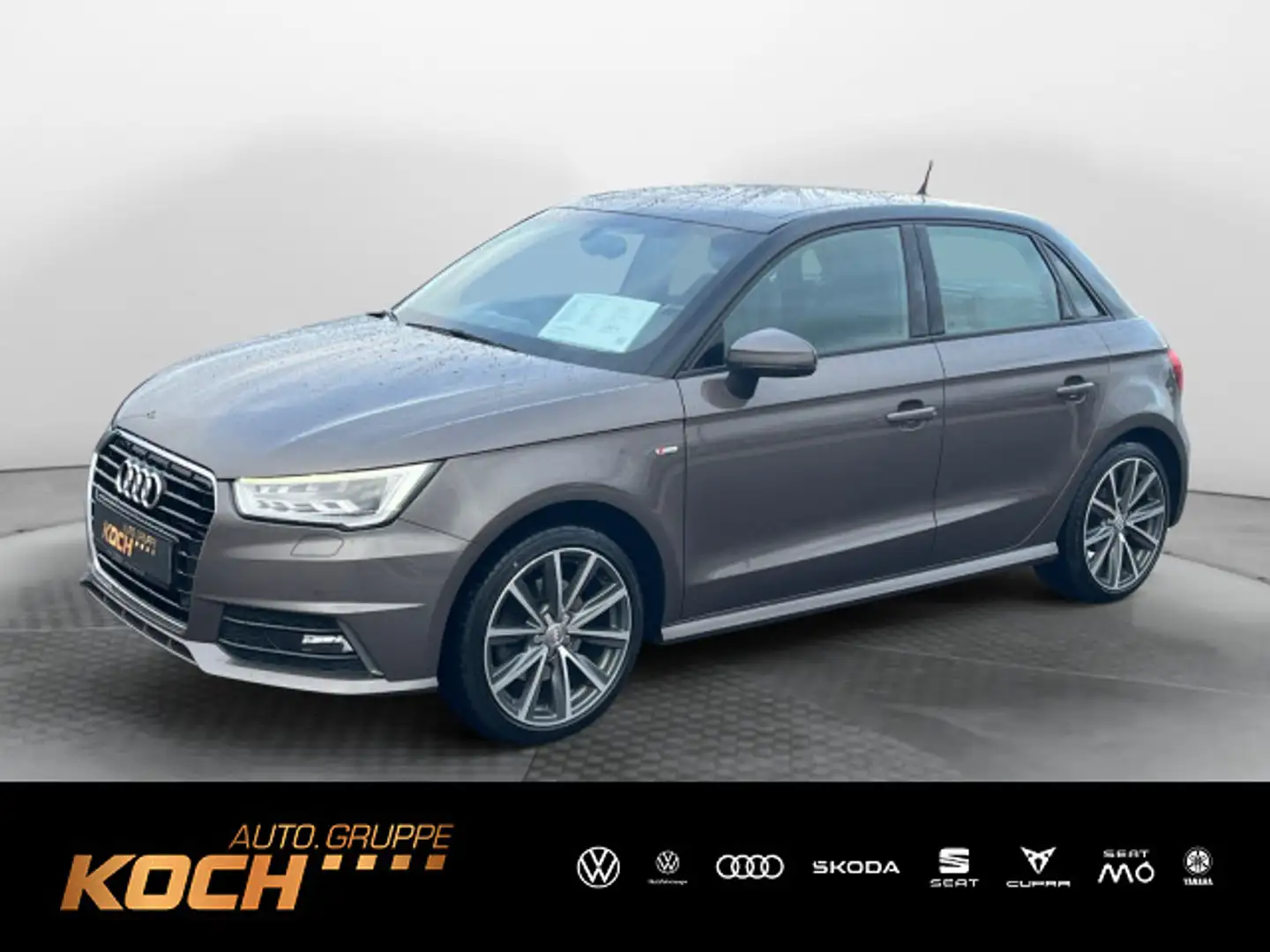 Audi A1 S-tronic Led Xen Pano Navi Braun - 1