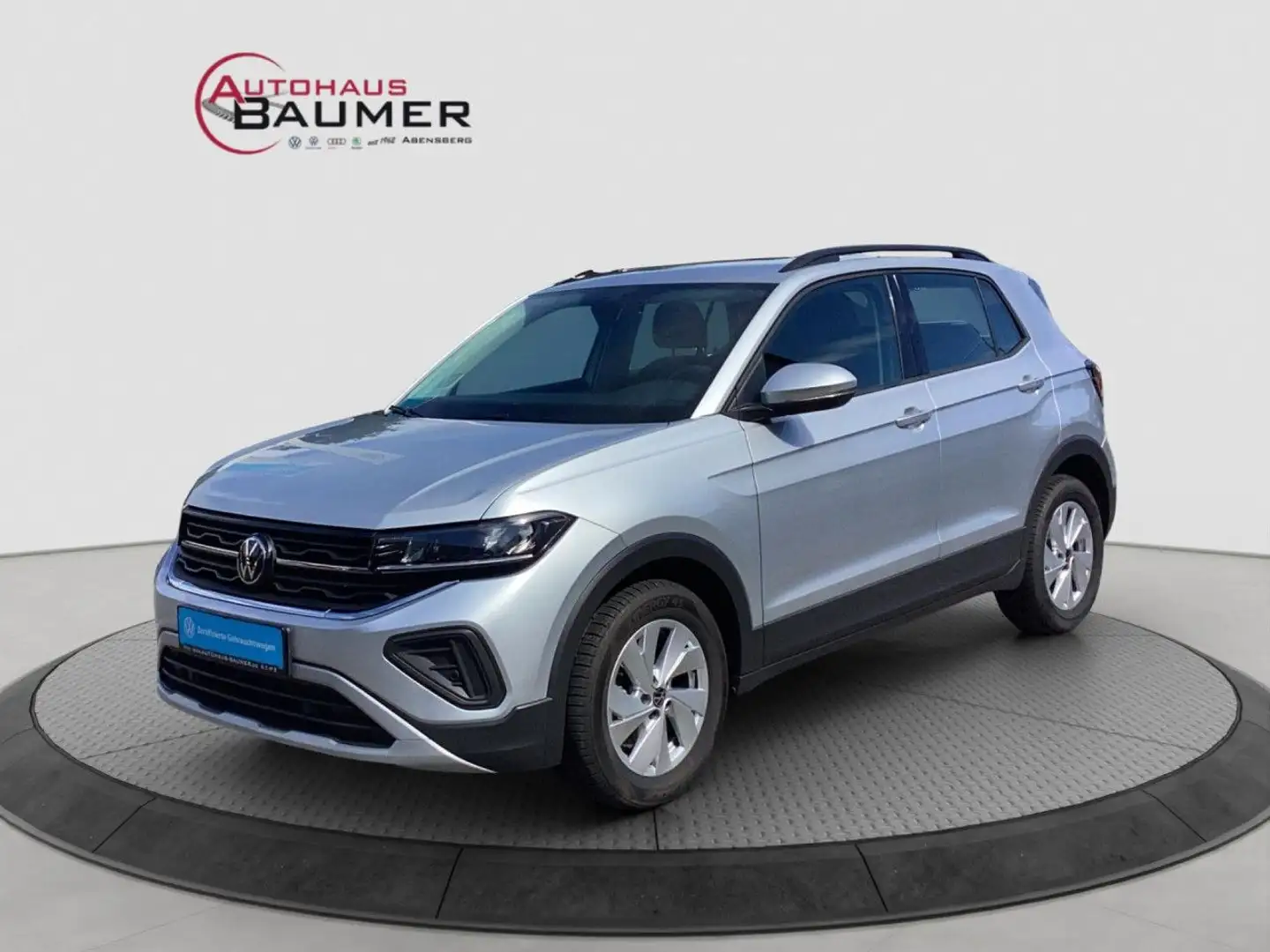 Volkswagen T-Cross Life 1.0 TSI DSG Kamera Navi LED ACC Klima Argent - 2