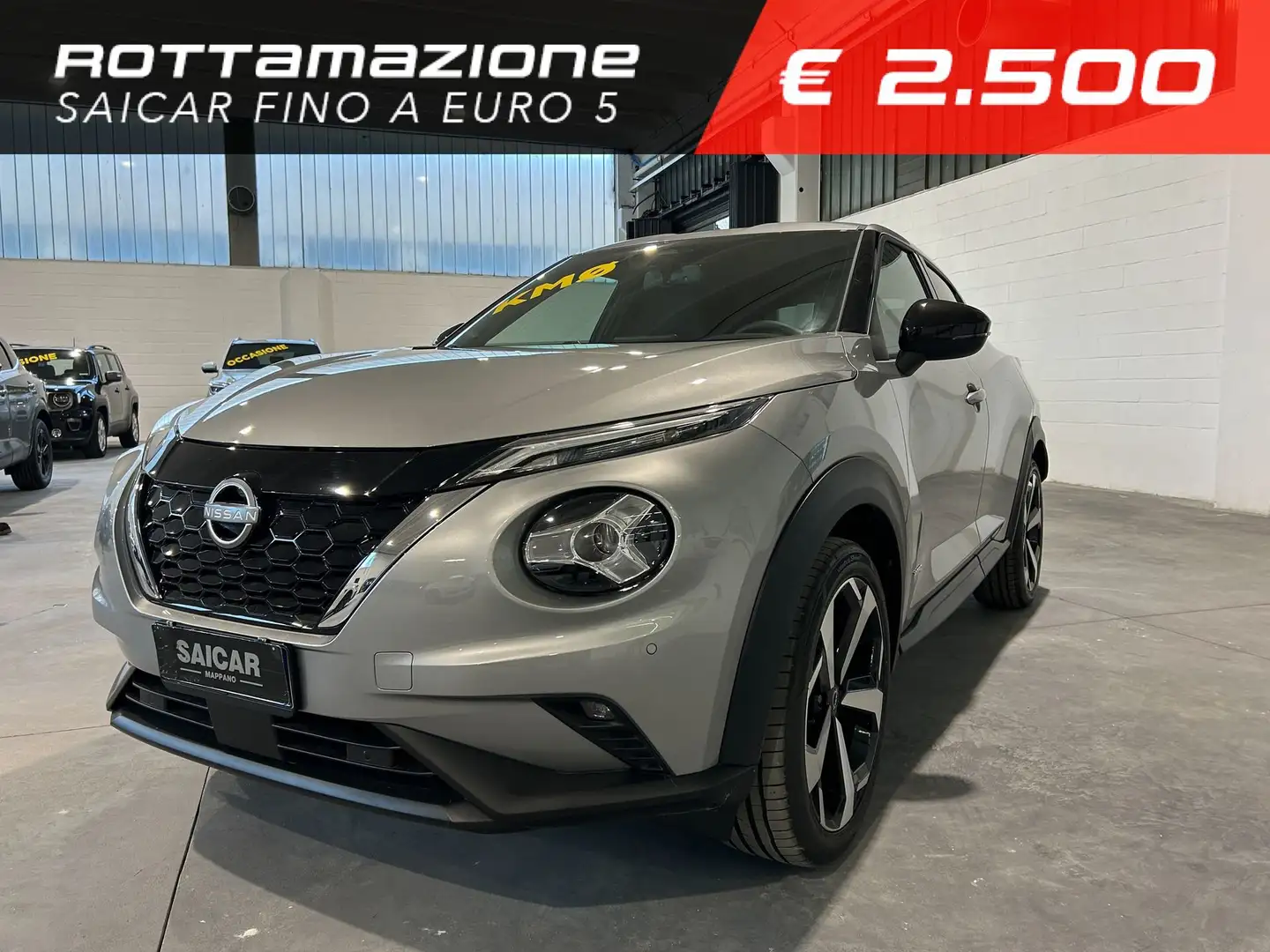 Nissan Juke 1.6 HEV N-Connecta Grigio - 1