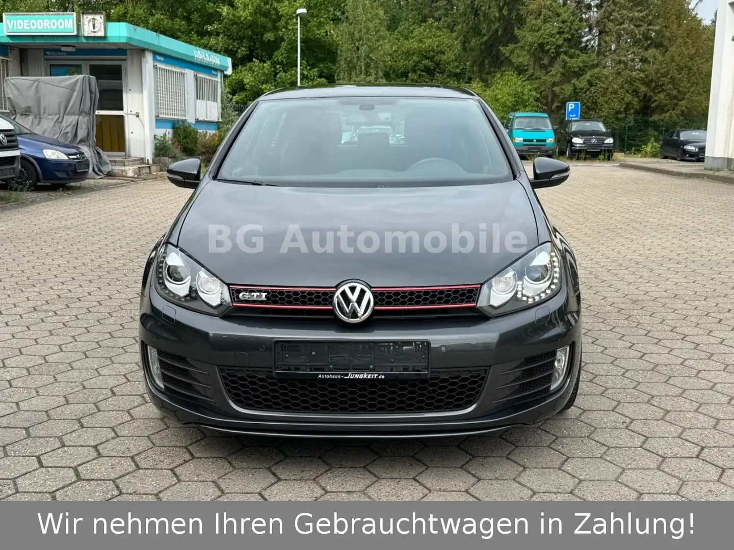 Volkswagen Golf VI GTI *Automatik*Schiebedach*Bi-Xenon* Grijs - 2